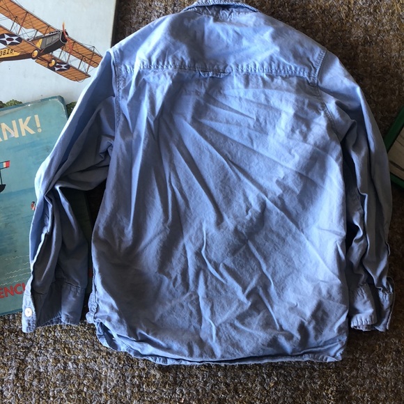 H&M L.O.G.G. Label of Graded Goods kids button down dress shirts bundle blue dot - Picture 7 of 8